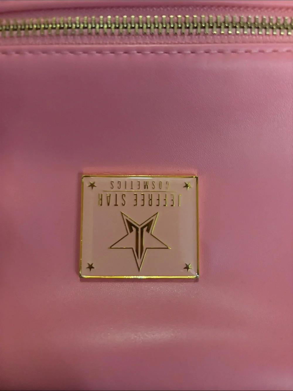 RARE factory defect Jeffree Star Cosmetics train case